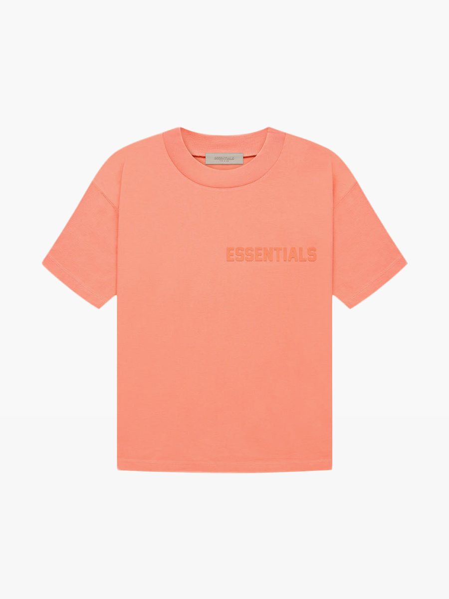 essentials fw22 tee coral
