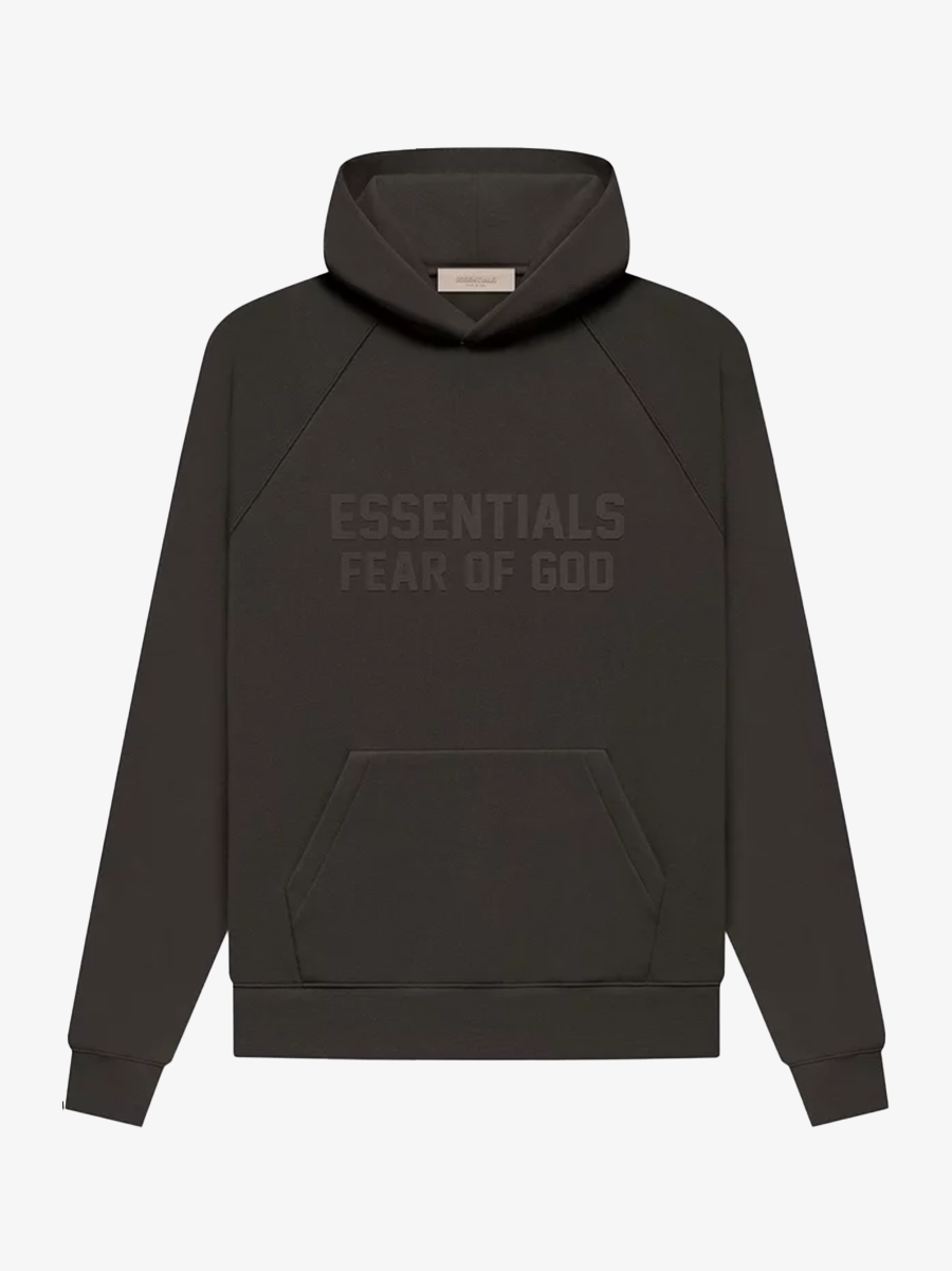 essentials hoodie off black